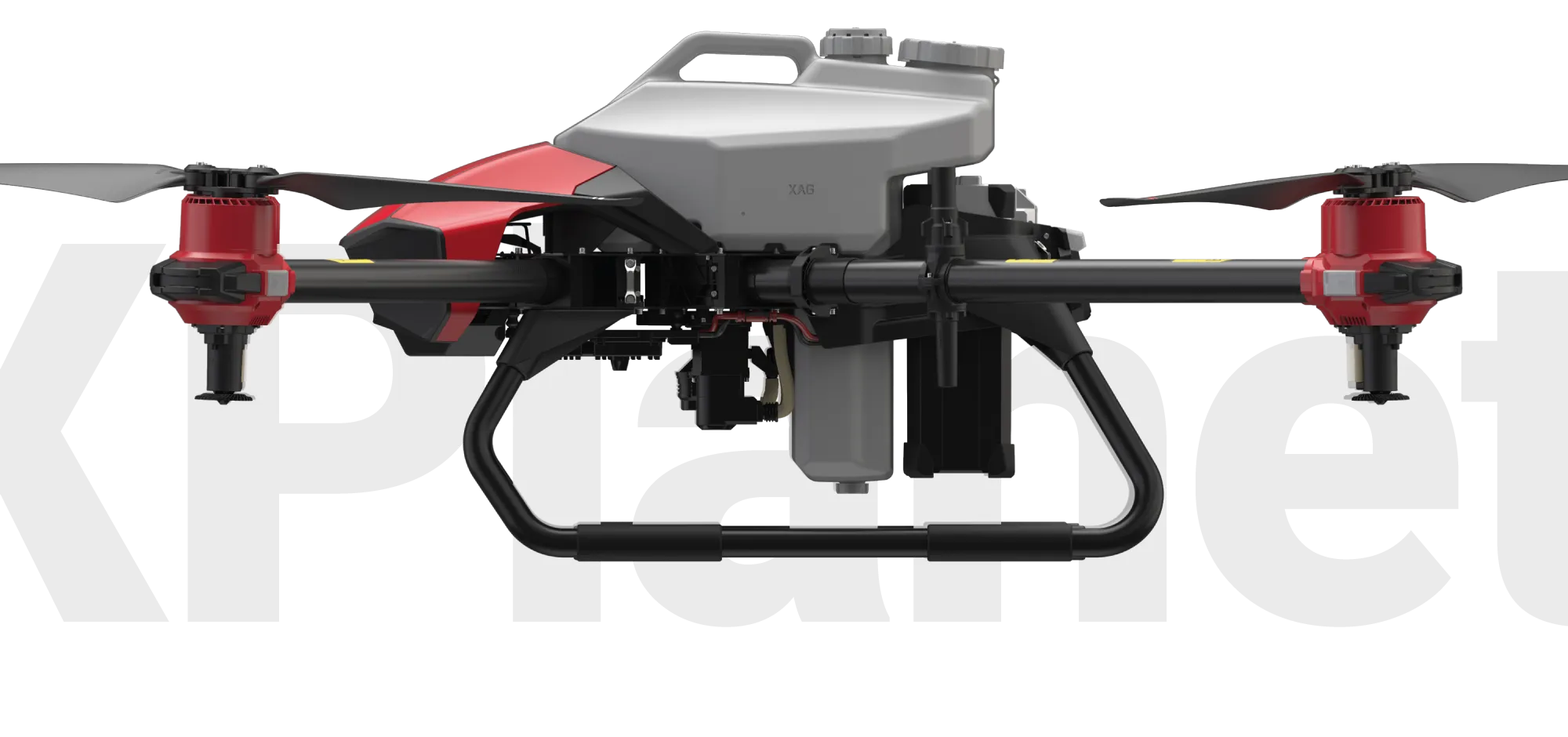 Dron agrícola XAG XPlanet visto de frente